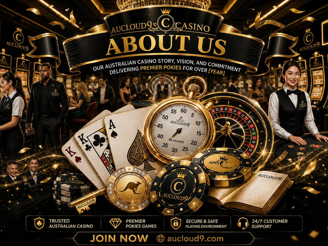 CLOUD9 casino about us visual